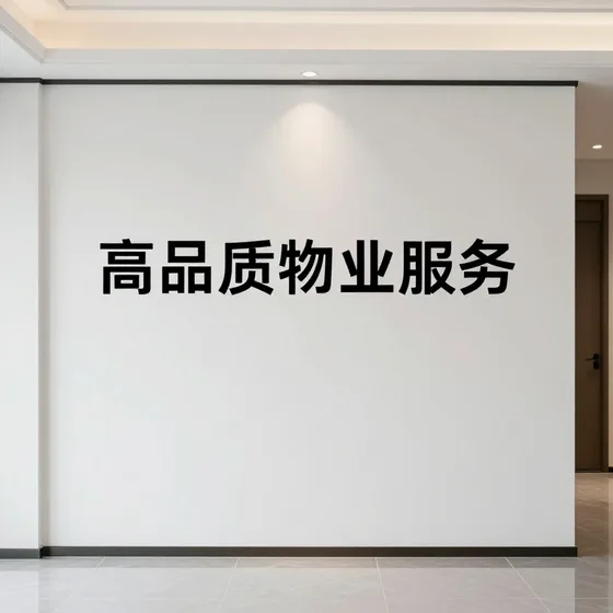 高品质物业服务